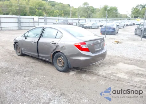 2012 Honda Civic Lx from USA, damaged, VIN 19XFB2F54CE017012